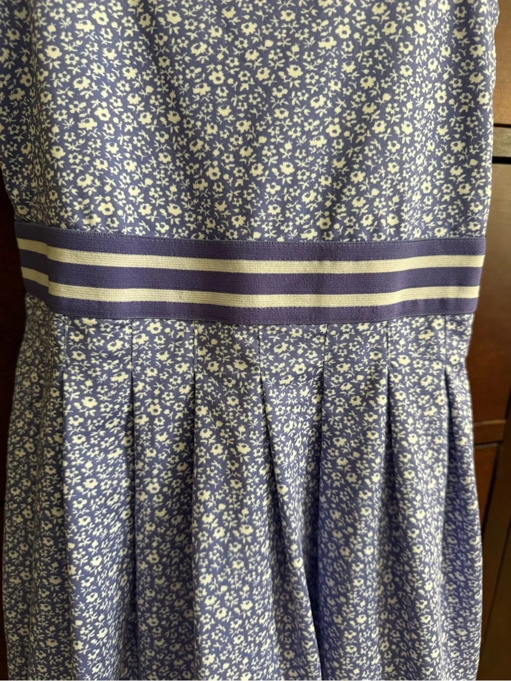 Crewcuts Active Dress Purple/White EUC
